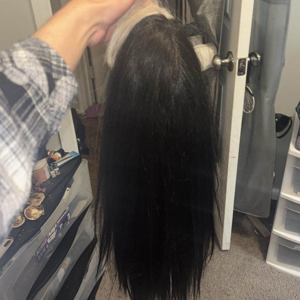 Hair blend synthetic hair wig - Picture 6 of 7
